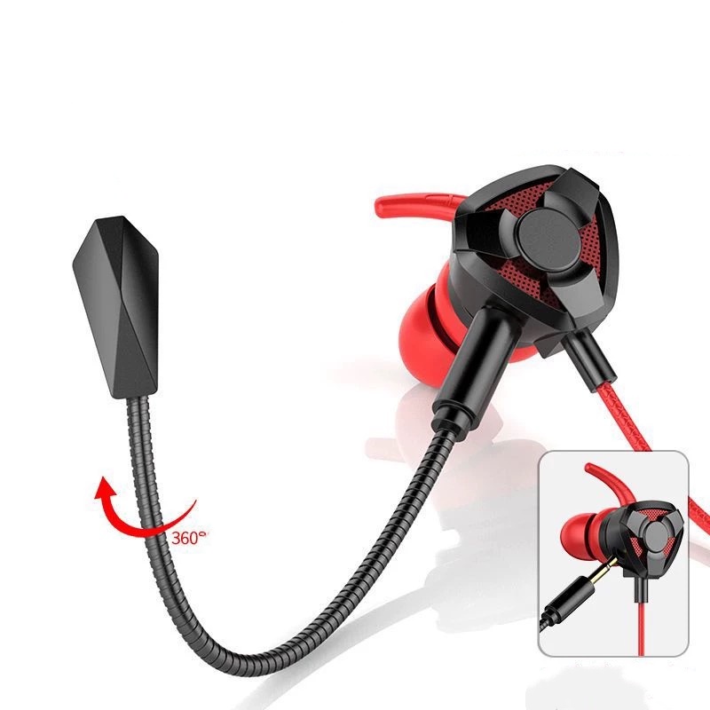 Wired Earphone Mic - Headset Gamer Headphones Wired Earphone Gaming