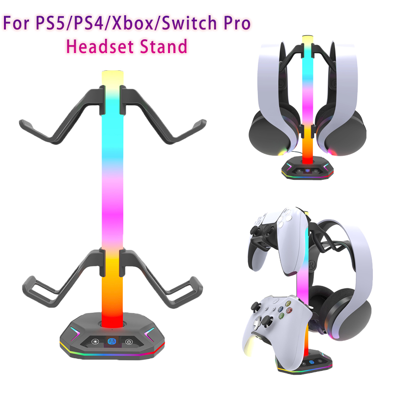 Headphone Stand Desk - For Playstation5 Controller Holder Earphone Hanger