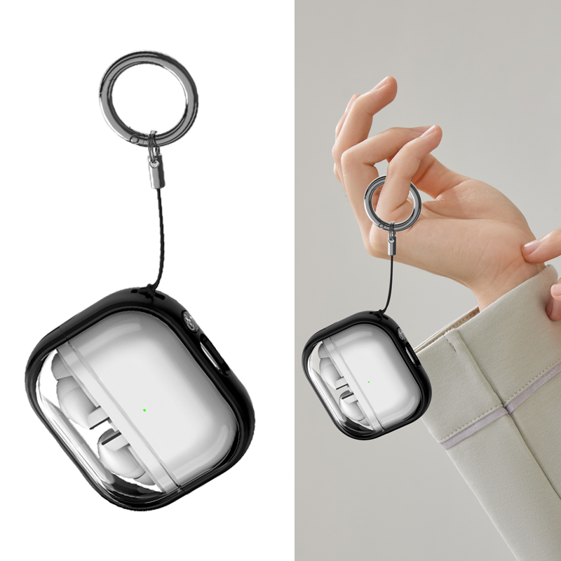 Earbuds Charging Case - Transparent Stand Headphone Cover For Samsung