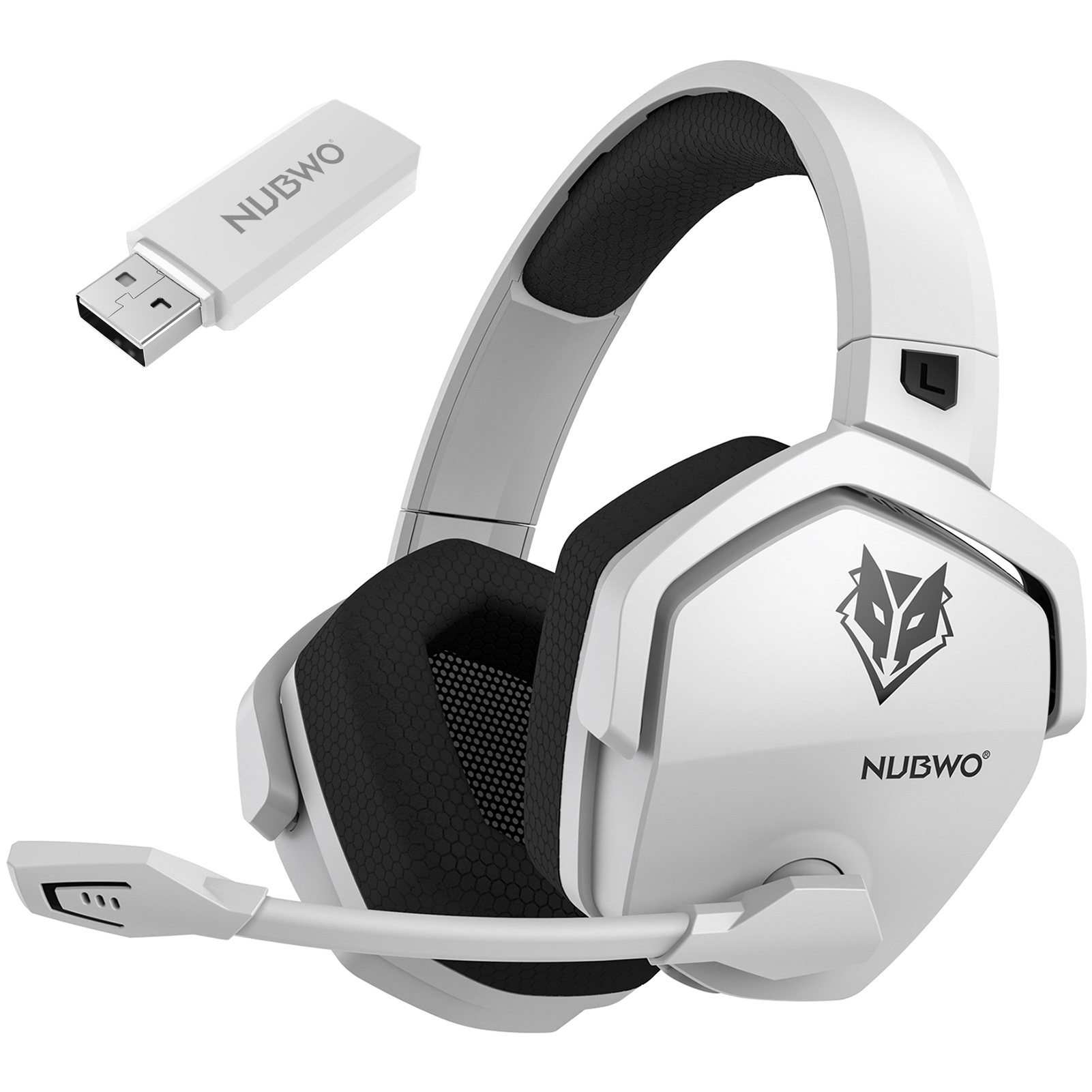 Gaming Headset Rgb - NUBWO G06 2.4G Dual Wireless Gaming
