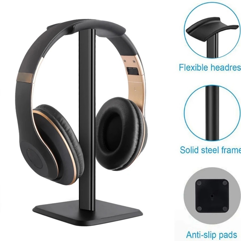 Headphone Stand Desk - Headphones Stand Universal Aluminuim Alloy Headset