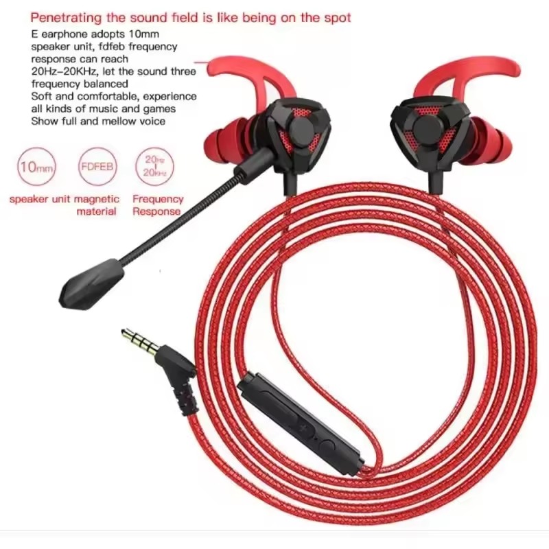Headset Gamer Headphones Wired - Wired Earphone Mic incelemesi ve fiyatı
