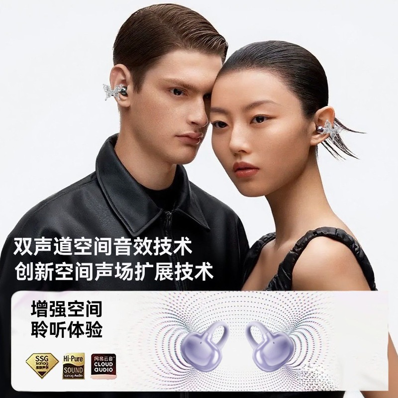 Erdu Ear Clip Wireless Earphon - Noise Cancelling Headphone incelemesi ve fiyatı