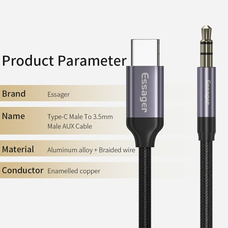 Essager Usb C To 3.5mm Aux Jac - Earphone Splitter Jack incelemesi ve fiyatı