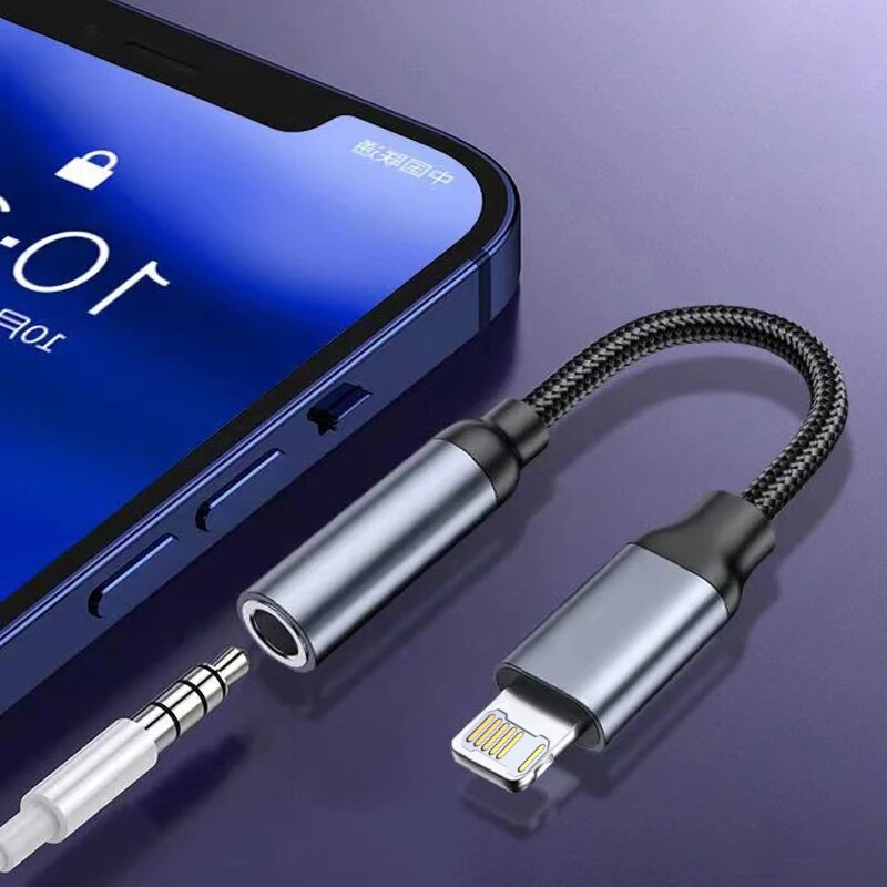 8 Pin to 3.5mm Jack AUX Cable  - Earphone Splitter Jack incelemesi ve fiyatı
