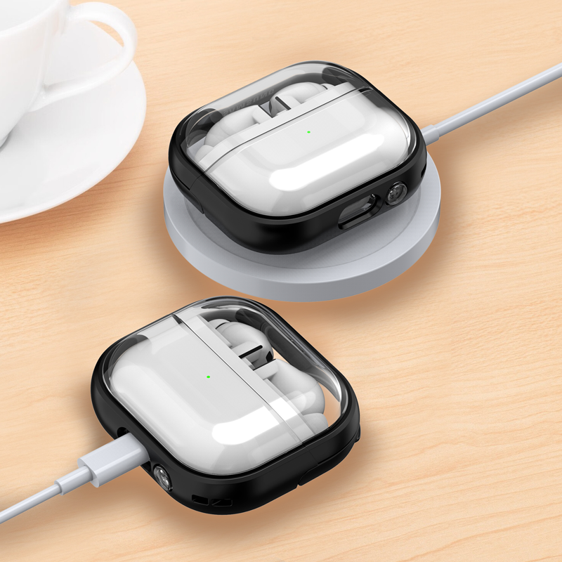 Transparent Stand Headphone Co - Earbuds Charging Case incelemesi ve fiyatı