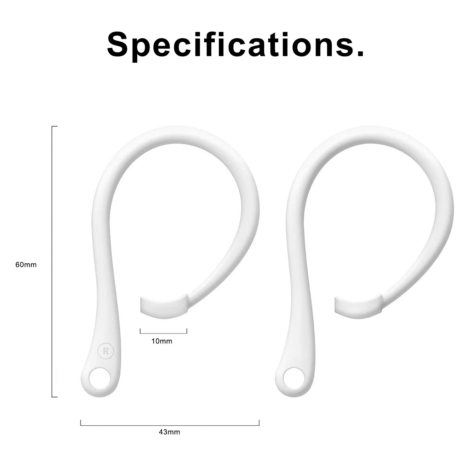 1 Pairs Anti-lost Earhooks for - Sports Earphone Hook incelemesi ve fiyatı