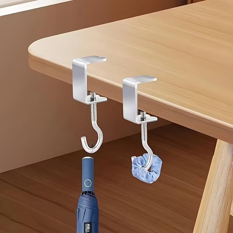 4pcs Removable Desk Hooks: Bac - Headphone Stand Desk incelemesi ve fiyatı