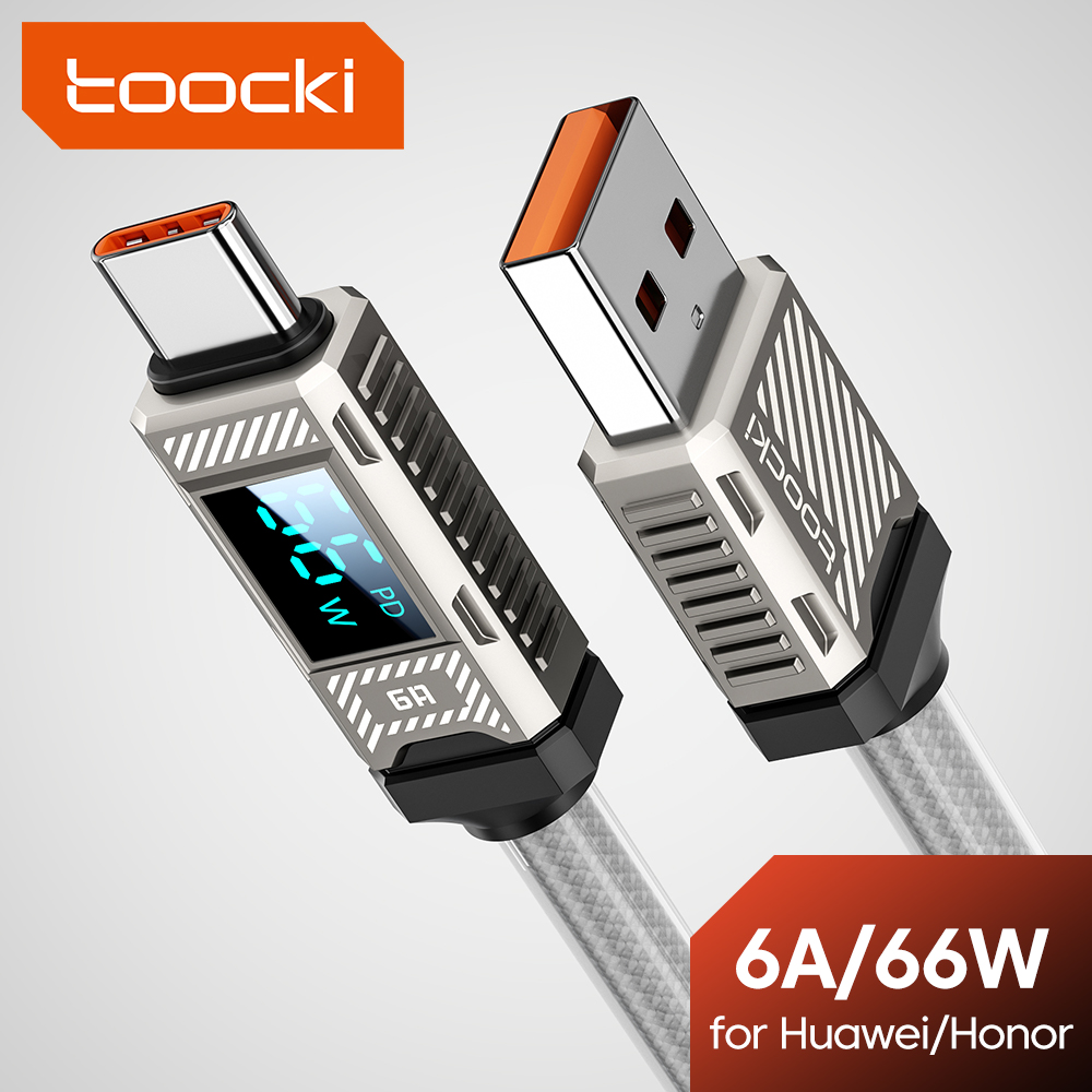 Toocki PD 66W USB C Cable 6A D - Usb C Earphone incelemesi ve fiyatı