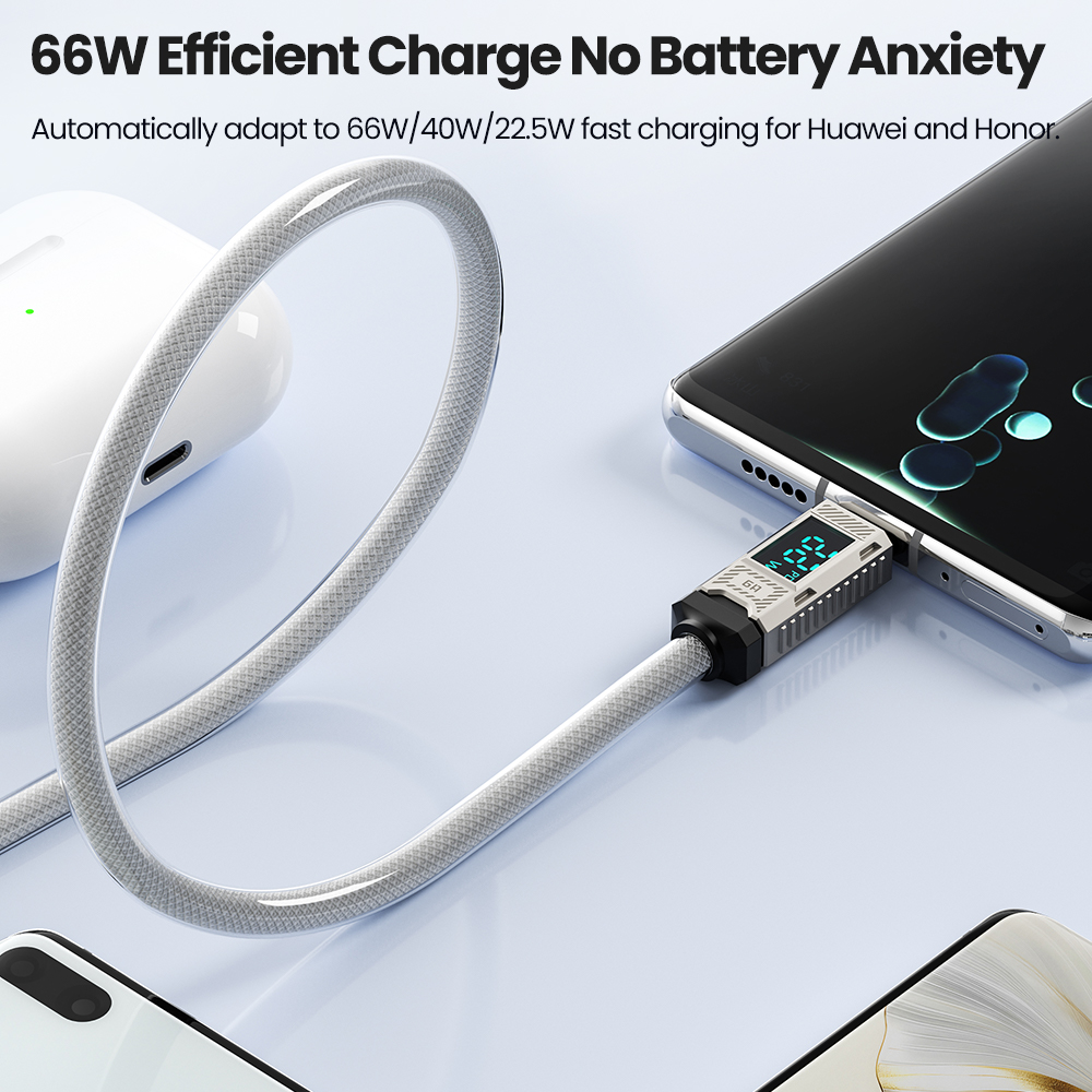 Toocki PD 66W USB C Cable 6A D - Usb C Earphone incelemesi ve fiyatı