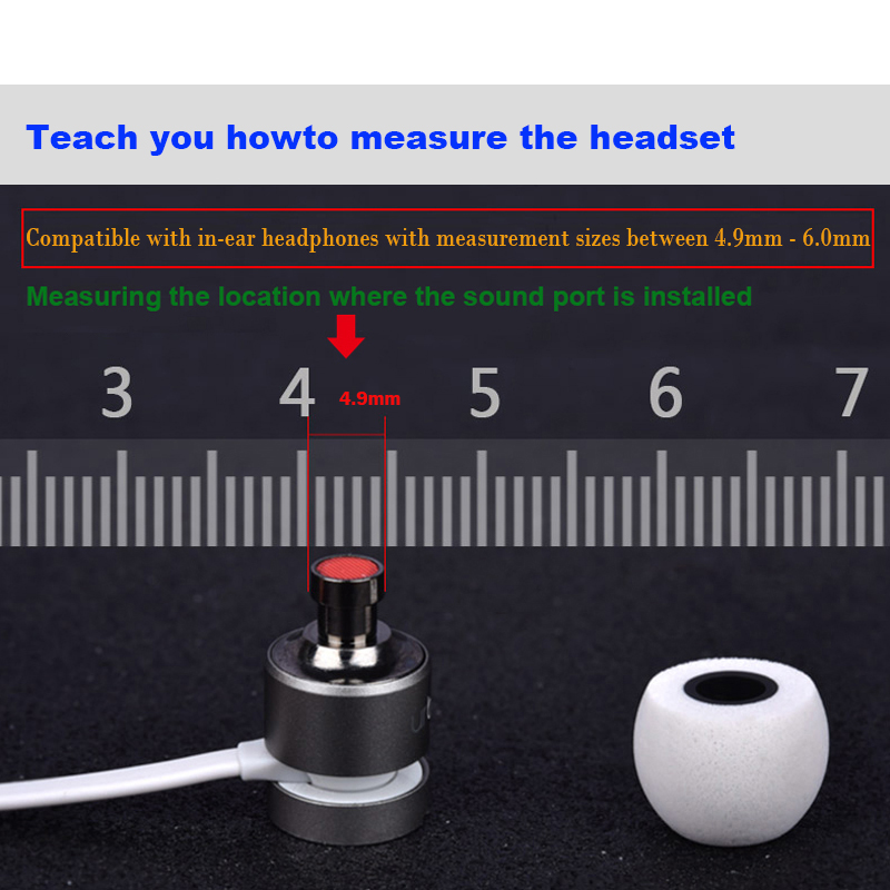 1Pair ANJIRUI Memory Foam Eart - Earphone Foam Tip incelemesi ve fiyatı