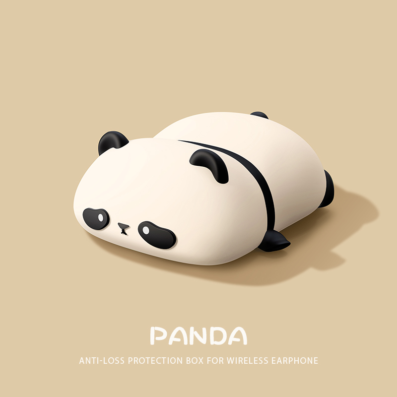 Cute Lying Panda Headphone Cas - Earbuds Charging Case incelemesi ve fiyatı
