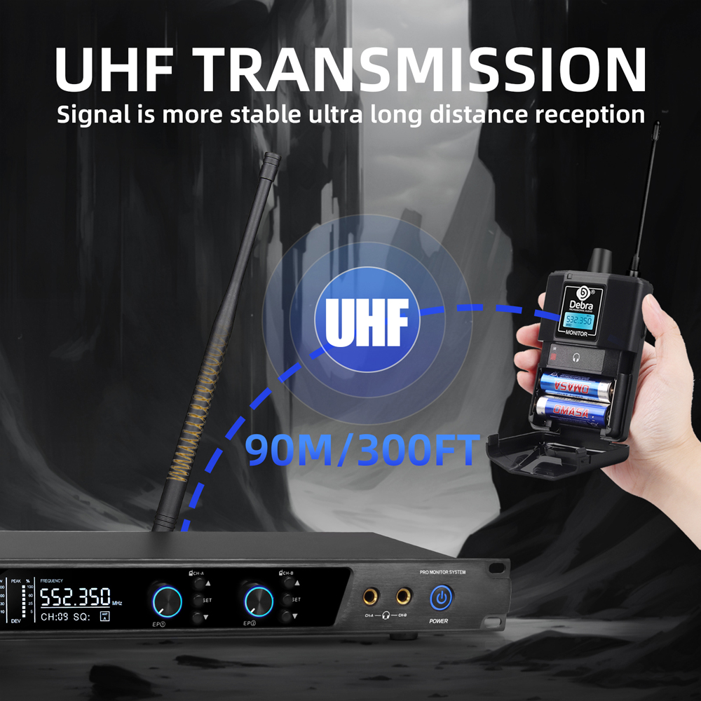 Debra UHF IEM ER-202 Wireless  - In Ear Monitor Iem incelemesi ve fiyatı