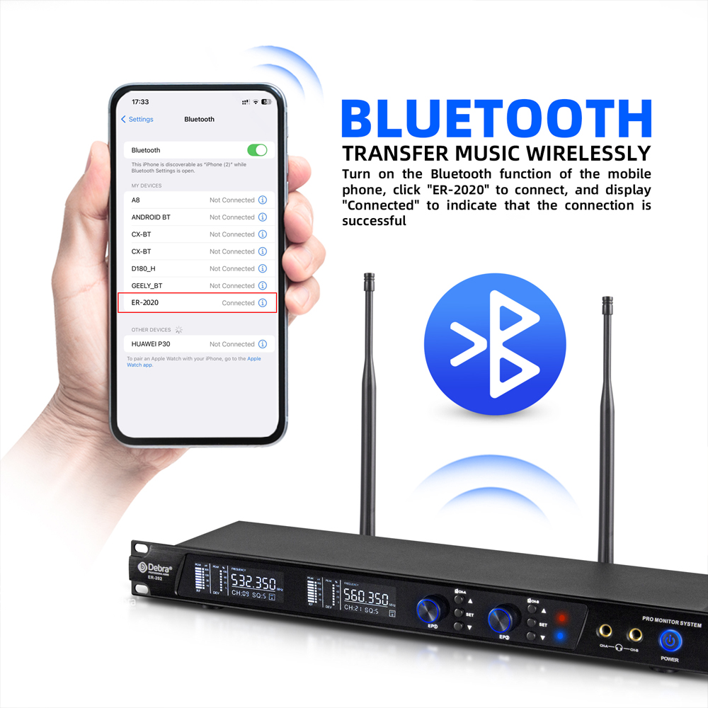 Debra UHF IEM ER-202 Wireless  - In Ear Monitor Iem incelemesi ve fiyatı