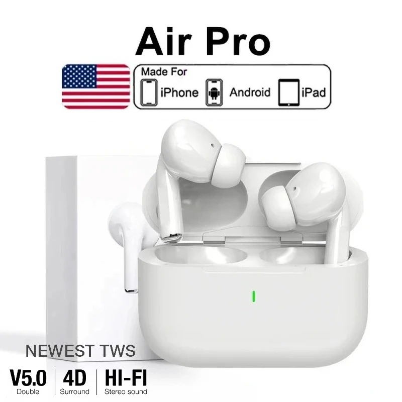 Air Pro 5 TWS Max Wireless Blu - Earbuds Charging Case incelemesi ve fiyatı