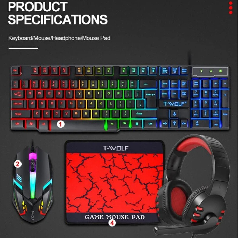 Spanish Russian Keyboard Layou - Gaming Headset Rgb incelemesi ve fiyatı