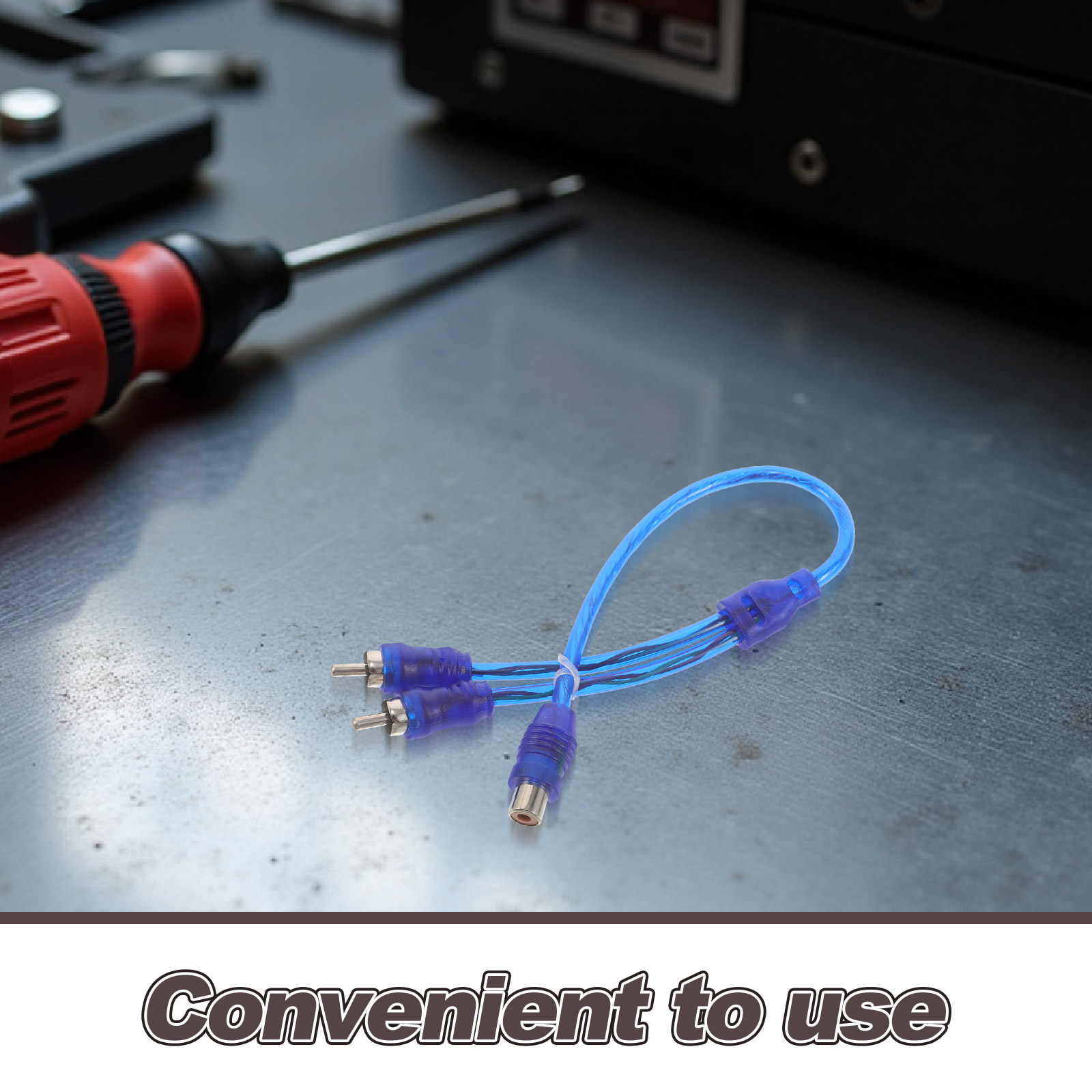 10Pcs Rca Splitter Cable 1 Mal - Audio Splitter Y incelemesi ve fiyatı