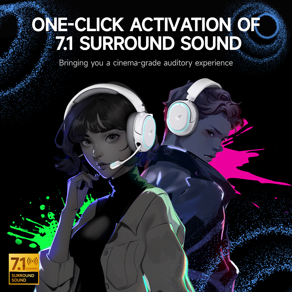 Picun G2 2.4GHz Bluetooth Wire - Gaming Headset Rgb incelemesi ve fiyatı