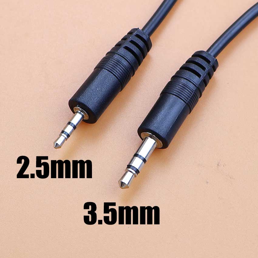 1pcs 2.5mm 3.5mm Mono Stereo A - Audiophile Headphone Wired incelemesi ve fiyatı