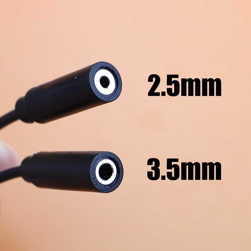 1pcs 2.5mm 3.5mm Mono Stereo A - Audiophile Headphone Wired incelemesi ve fiyatı
