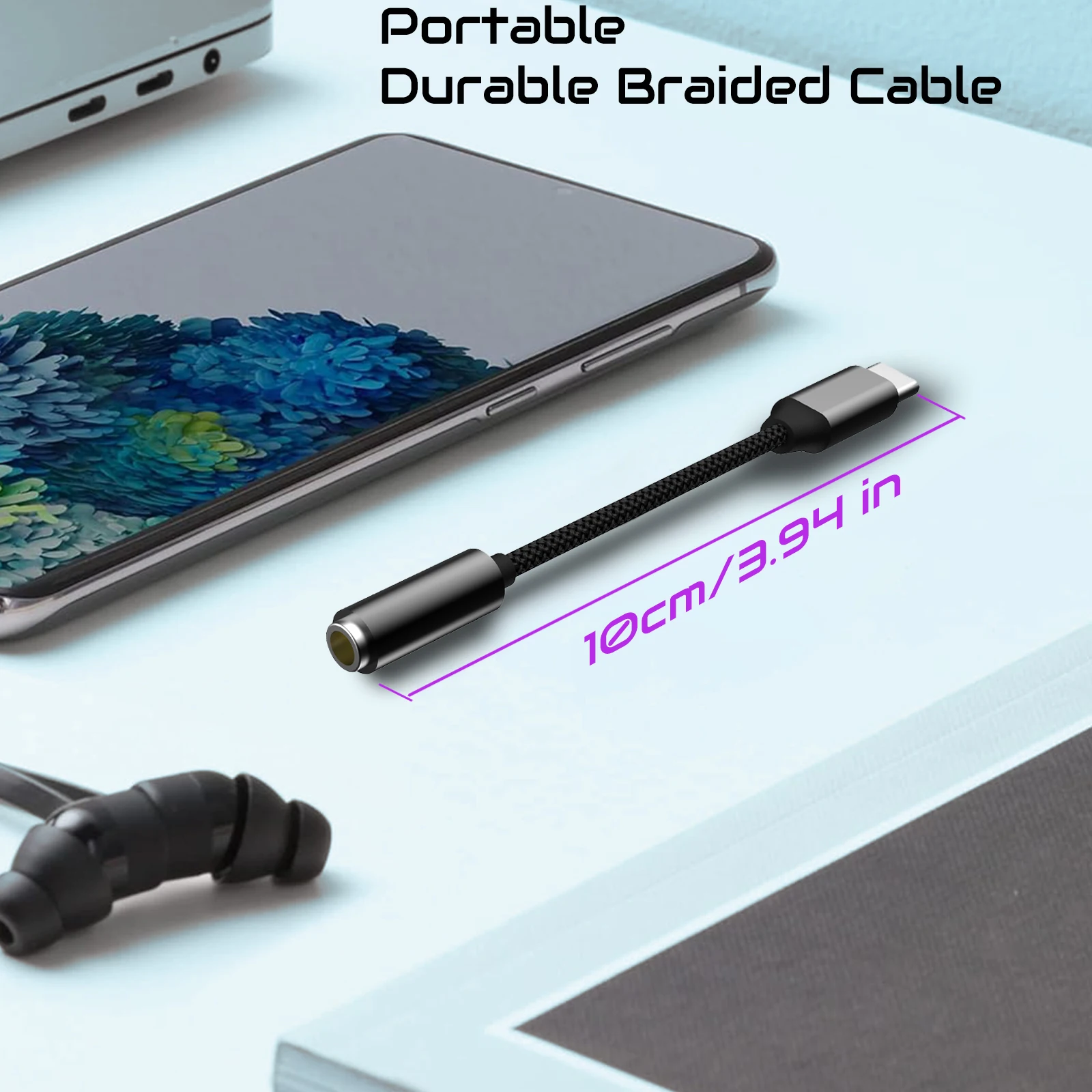 USB Type C 3.5 Jack Adapter US - Cable Extension 3.5 incelemesi ve fiyatı