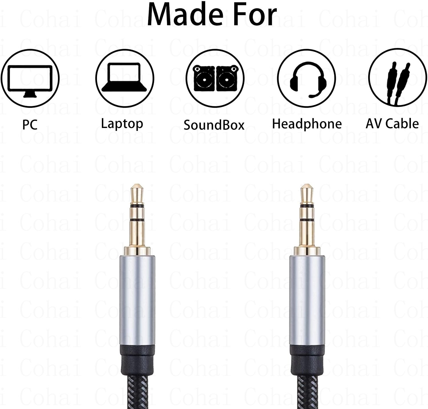 3.5mm Jack Audio Cable Jack 3. - Cable Extension 3.5 incelemesi ve fiyatı