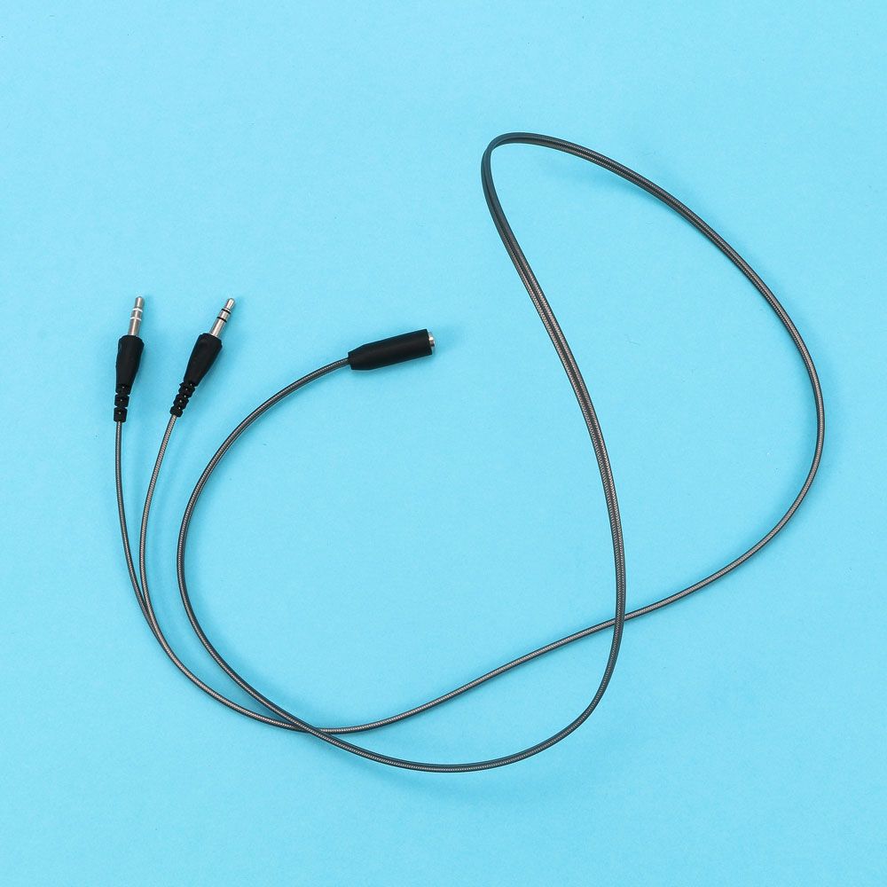1M 3.5MM Female To 2 Male PC A - Earphone Splitter Jack incelemesi ve fiyatı