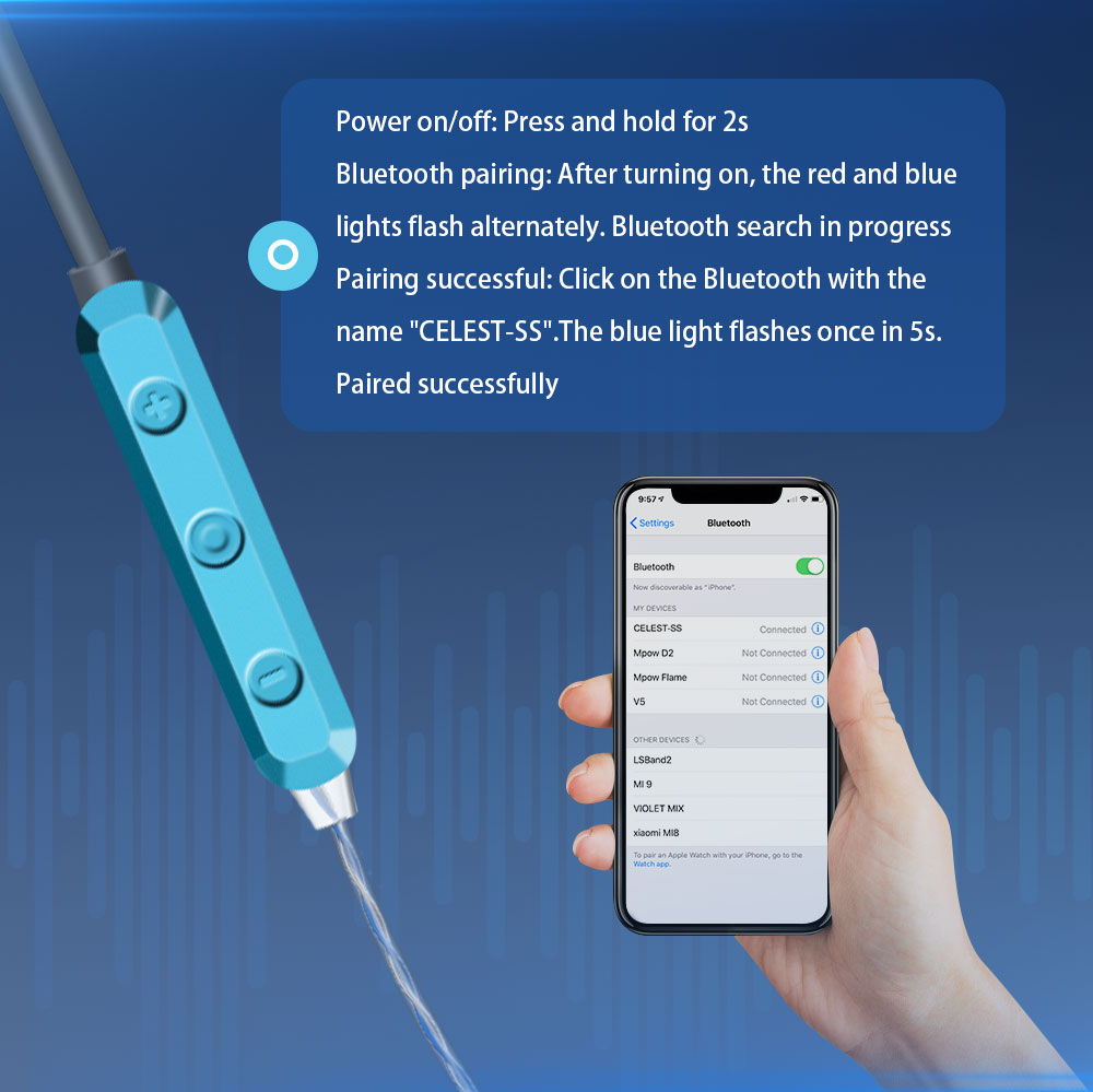 Celest SkySoar Earphone Cable  - Wired Earphone Mic incelemesi ve fiyatı
