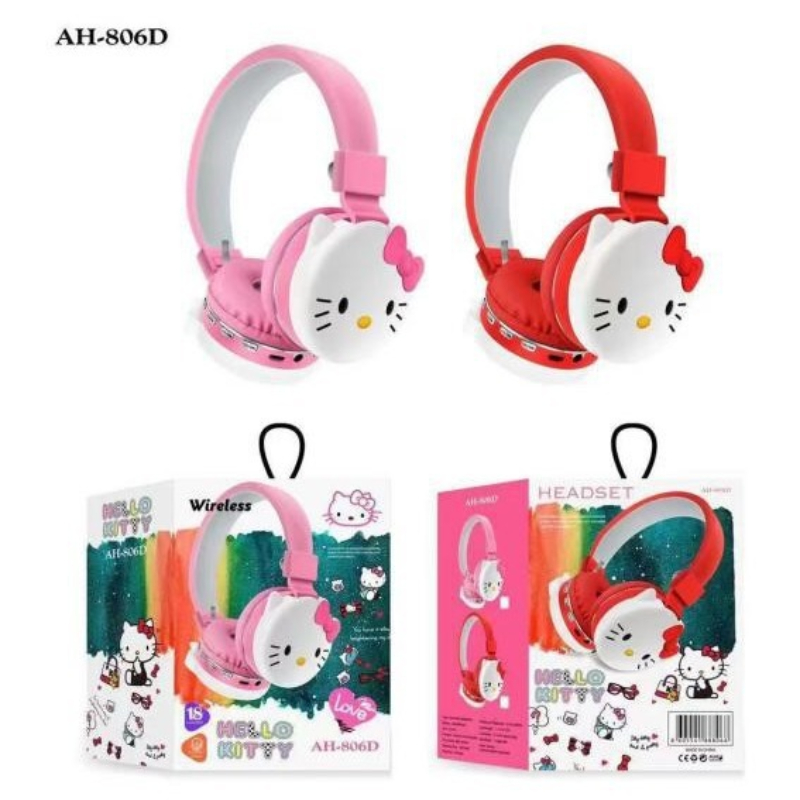 New Hello Kitty Stitch Mickey  - Bluetooth Headset On Ear incelemesi ve fiyatı