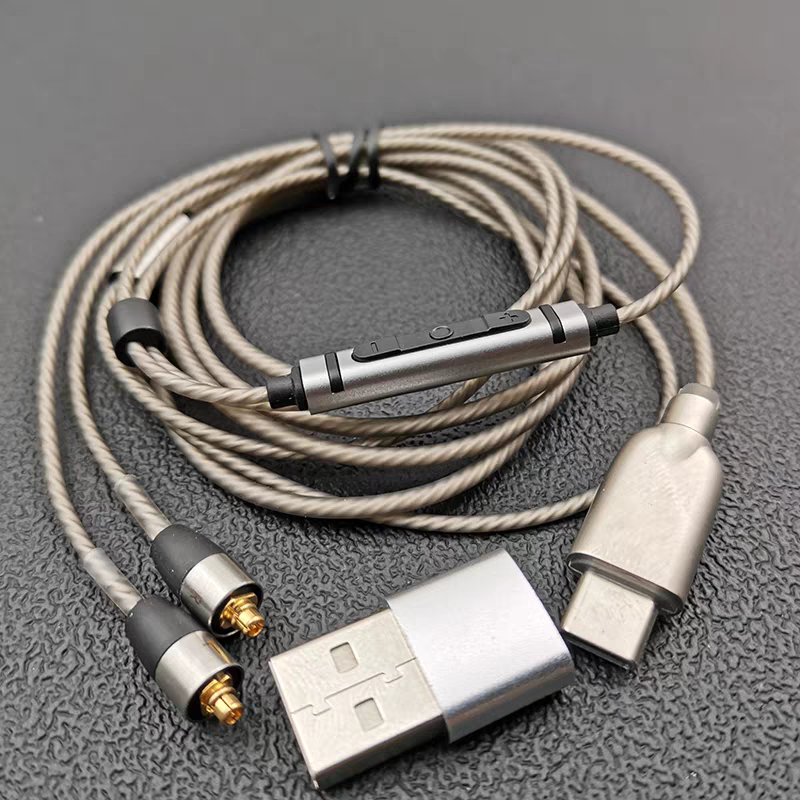 MMCX Plug Type-C Silver Plated - Wired Earphone Mic incelemesi ve fiyatı