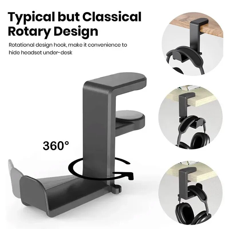 Under Desk Headphone Holder Ro - Headphone Stand Desk incelemesi ve fiyatı