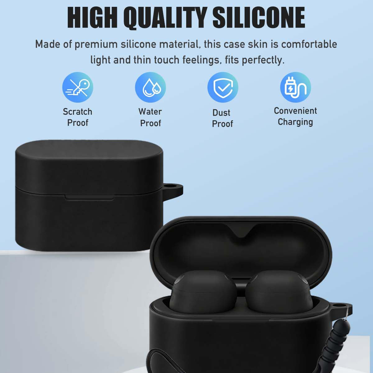 Case for Sony WF-1000XM6 Earbu - Earbuds Charging Case incelemesi ve fiyatı