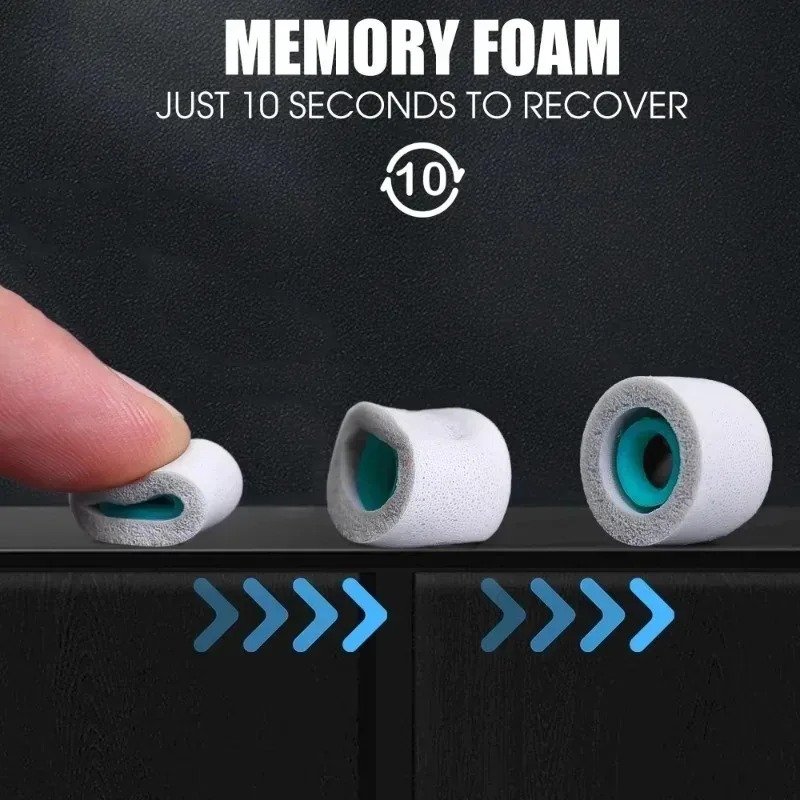 Soft Memory Foam Eartips for S - Earphone Foam Tip incelemesi ve fiyatı