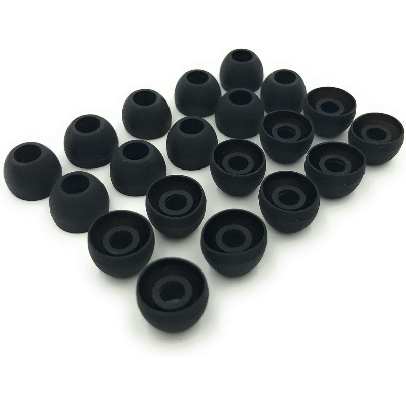 Soft Black Silicone Earbud Tip - Silicone Ear Tip Replacement incelemesi ve fiyatı