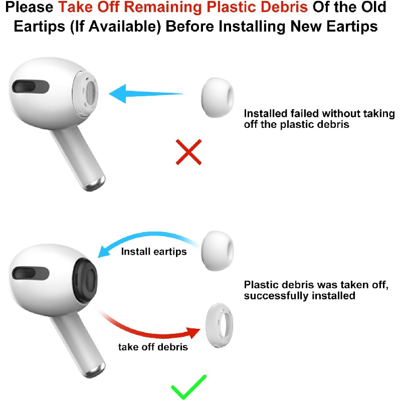 Soft Black Silicone Earbud Tip - Silicone Ear Tip Replacement incelemesi ve fiyatı