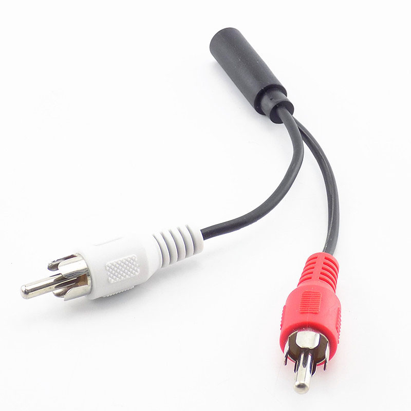 3.5mm RCA Female jack Stereo t - Cable Extension 3.5 incelemesi ve fiyatı