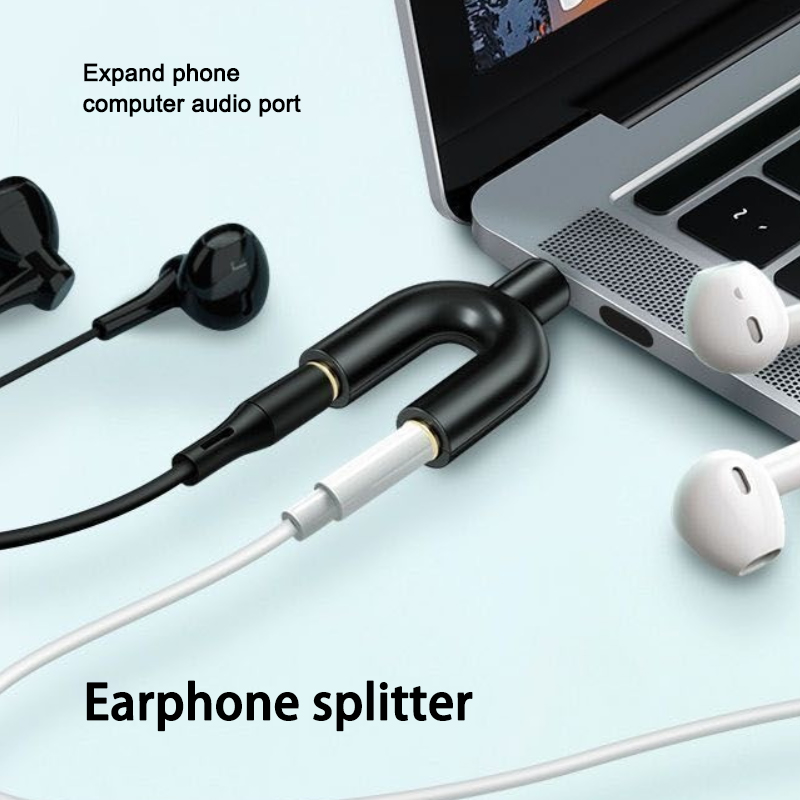 3.5mm headphone splitter micro - Earphone Splitter Jack incelemesi ve fiyatı