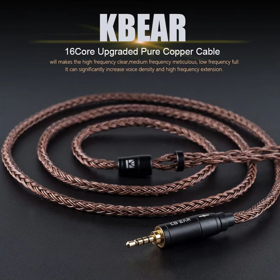 KBEAR 16 core 2-pin IEM headph - In Ear Monitor Iem incelemesi ve fiyatı