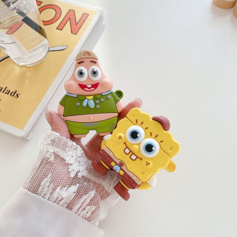 Cute SpongeBob Creative Silico - Earbuds Charging Case incelemesi ve fiyatı