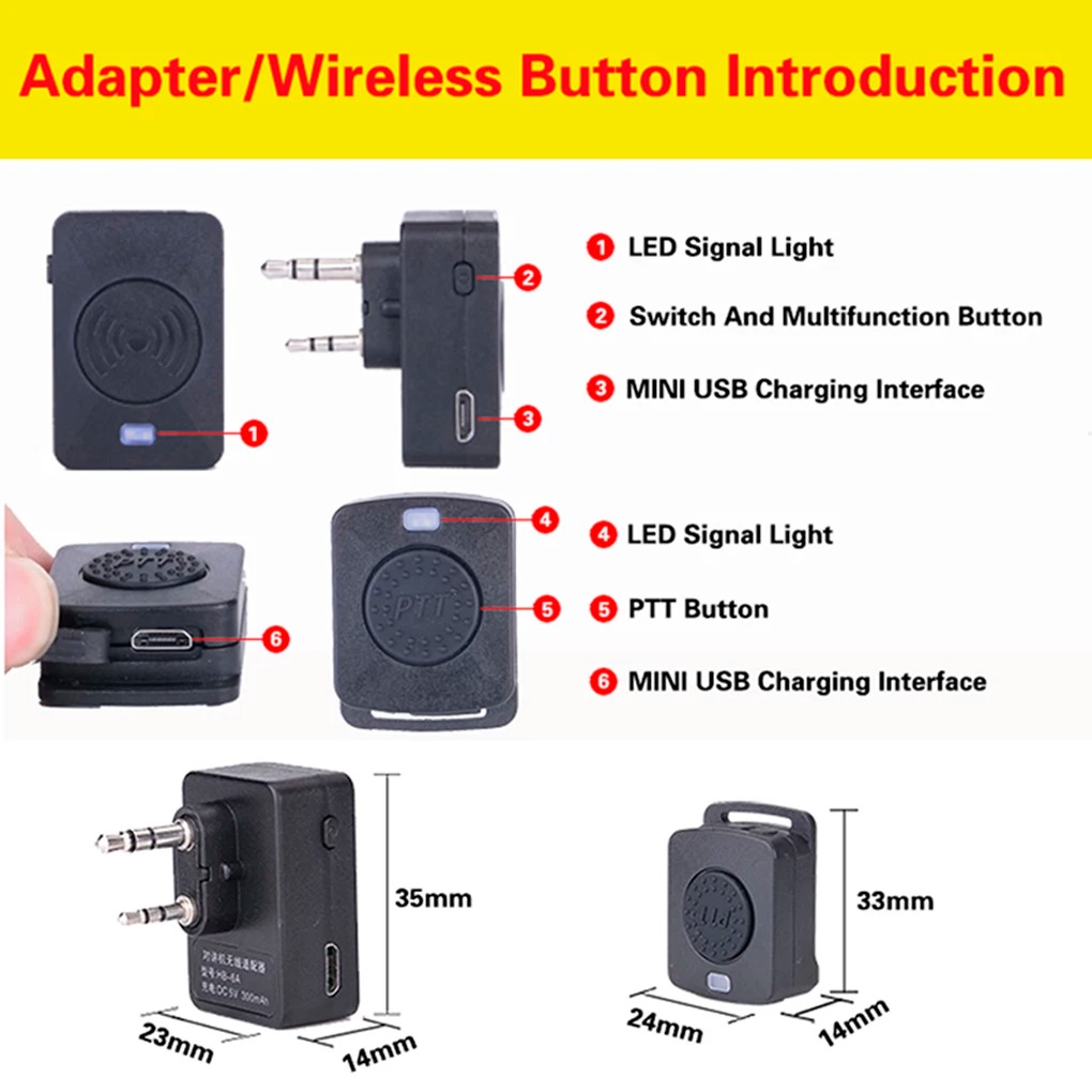 Walkie Talkie Wireless Headset - Bluetooth Headset On Ear incelemesi ve fiyatı