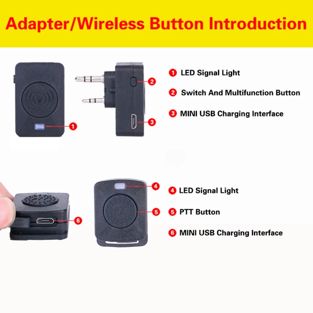 Walkie Talkie Wireless Headset - Bluetooth Headset On Ear incelemesi ve fiyatı