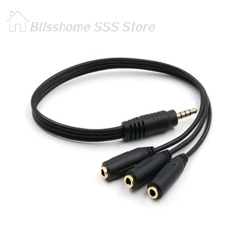 【S】3.5mm 3 Way Port Aux Multi  - Earphone Splitter Jack incelemesi ve fiyatı