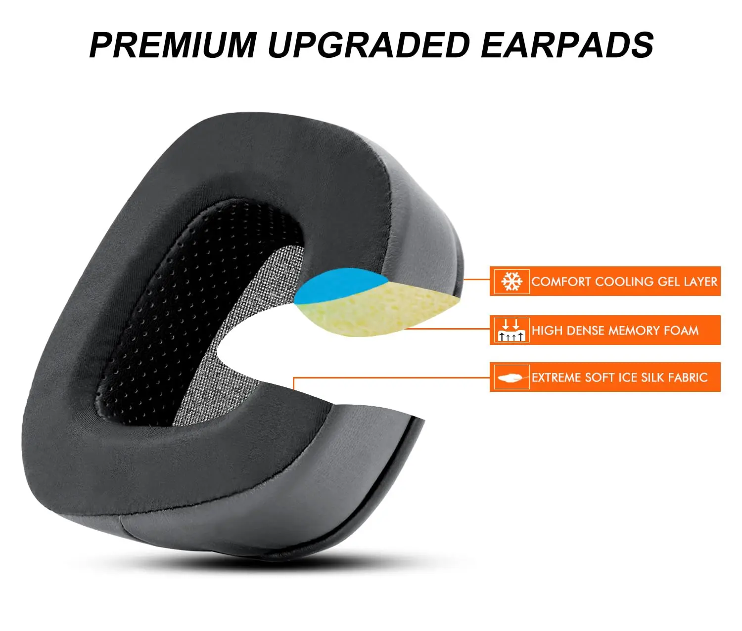 Cooling Gel Earpads Replacemen - Gaming Headset Rgb incelemesi ve fiyatı