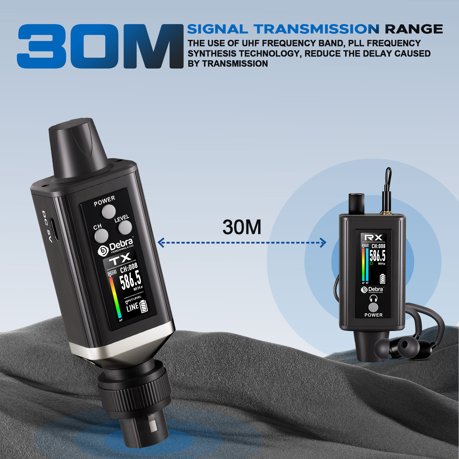 Debra Audio UHF Stereo IEM EMX - In Ear Monitor Iem incelemesi ve fiyatı