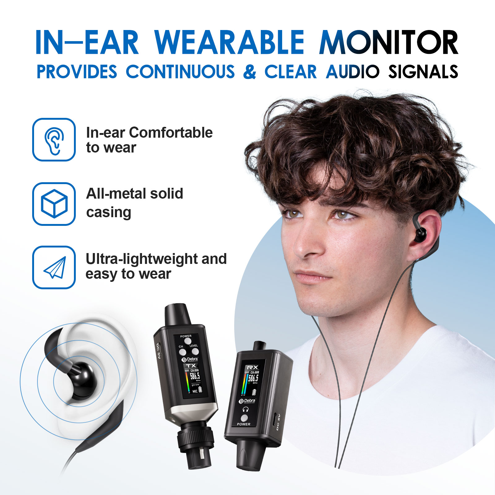 Debra Audio UHF Stereo IEM EMX - In Ear Monitor Iem incelemesi ve fiyatı
