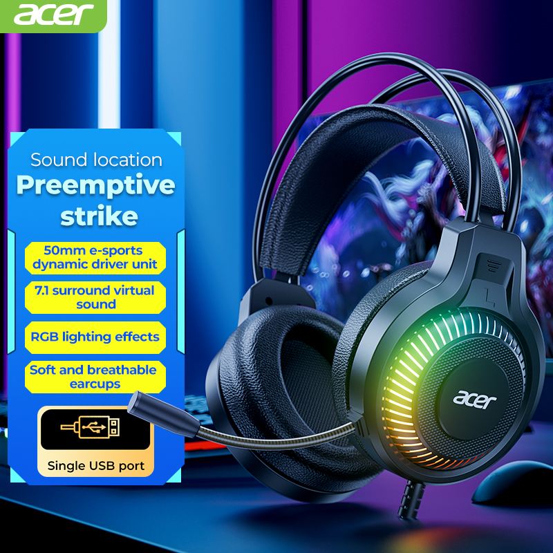 RGB Cool Lighting Wired Earpho - Gaming Headset Rgb incelemesi ve fiyatı