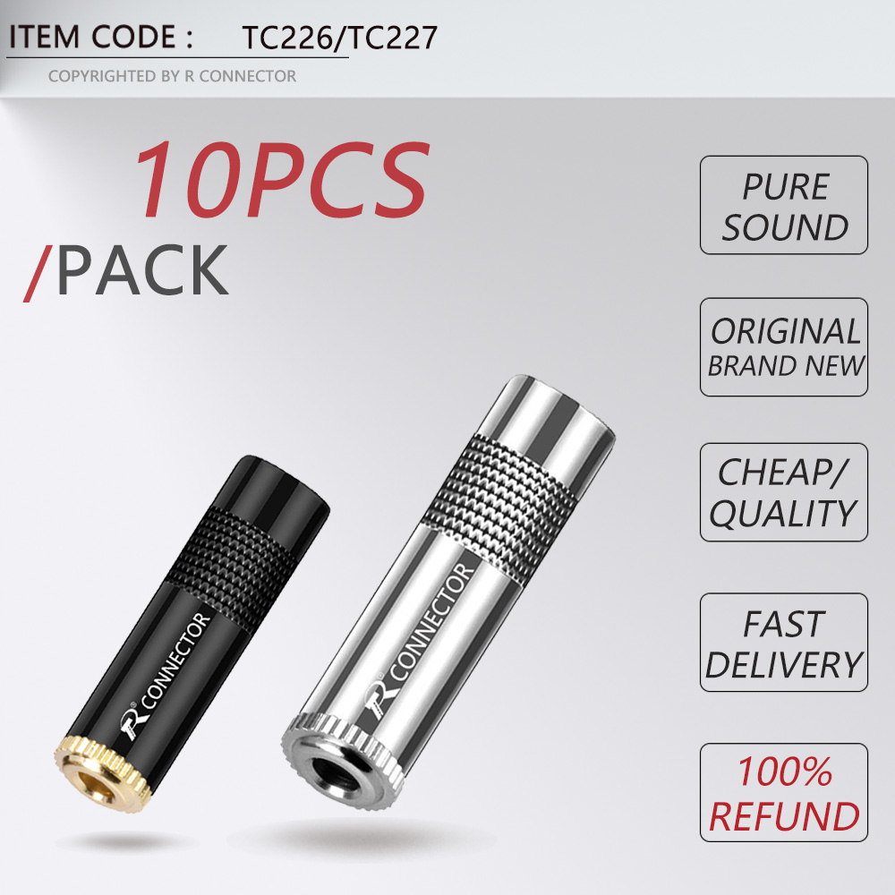 10pcs Audio 3.5mm/6.35mm Jack  - Audiophile Headphone Wired incelemesi ve fiyatı