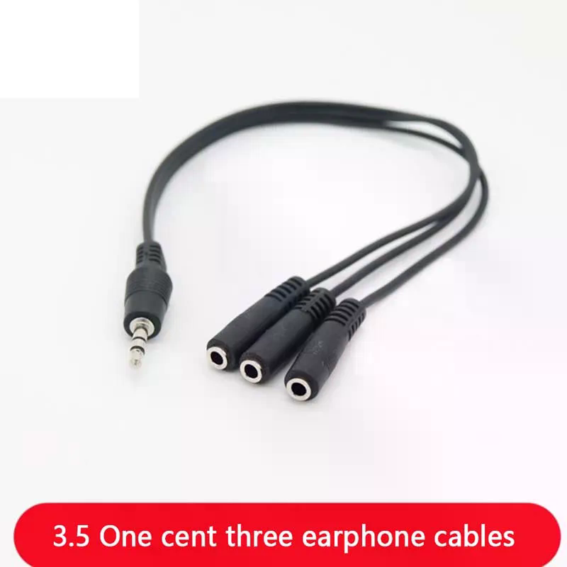3.5mm 3 3.5mm 1 3 Adapter Way  - Earphone Splitter Jack incelemesi ve fiyatı