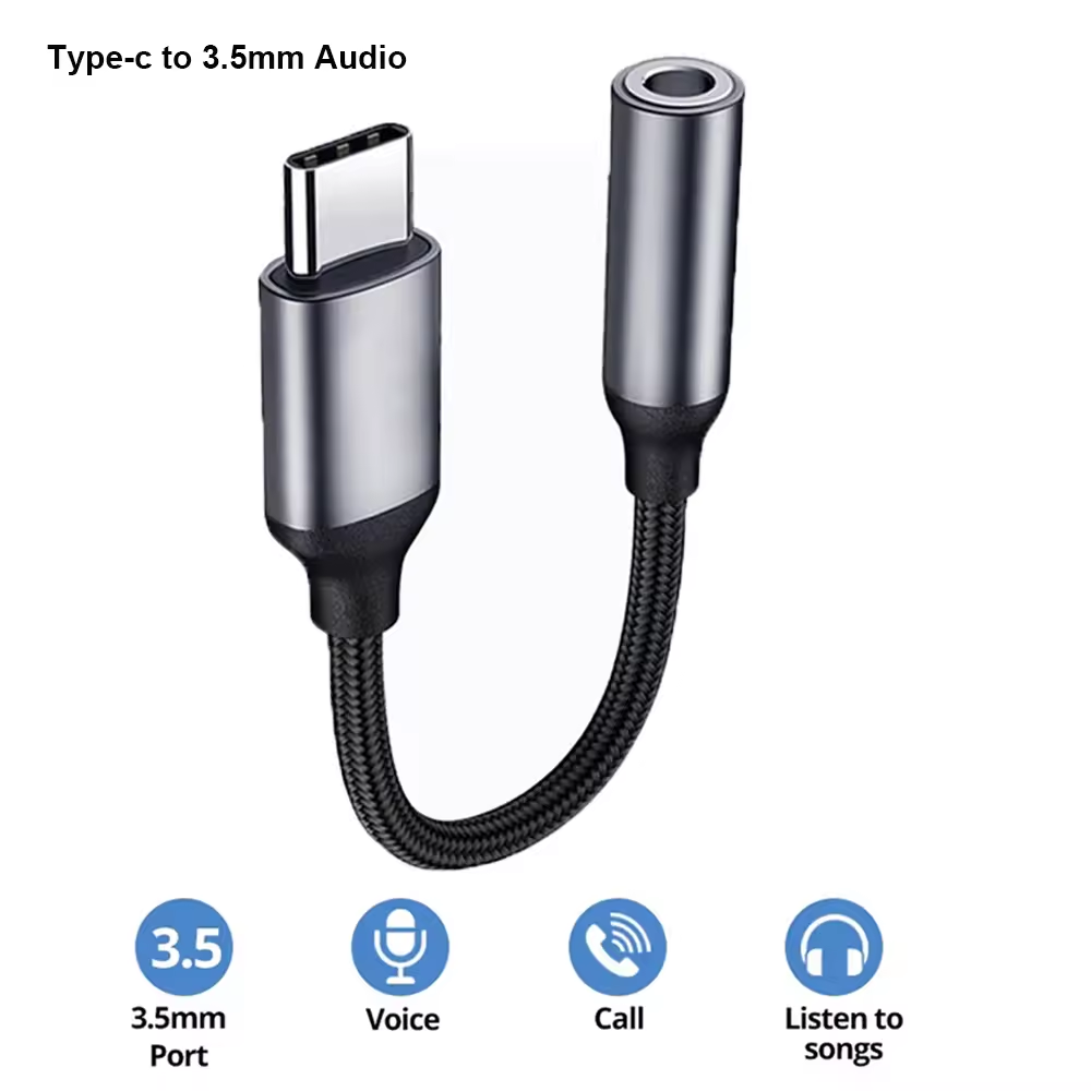 USB C 3.5mm Audio Adapter USB  - Audiophile Headphone Wired incelemesi ve fiyatı