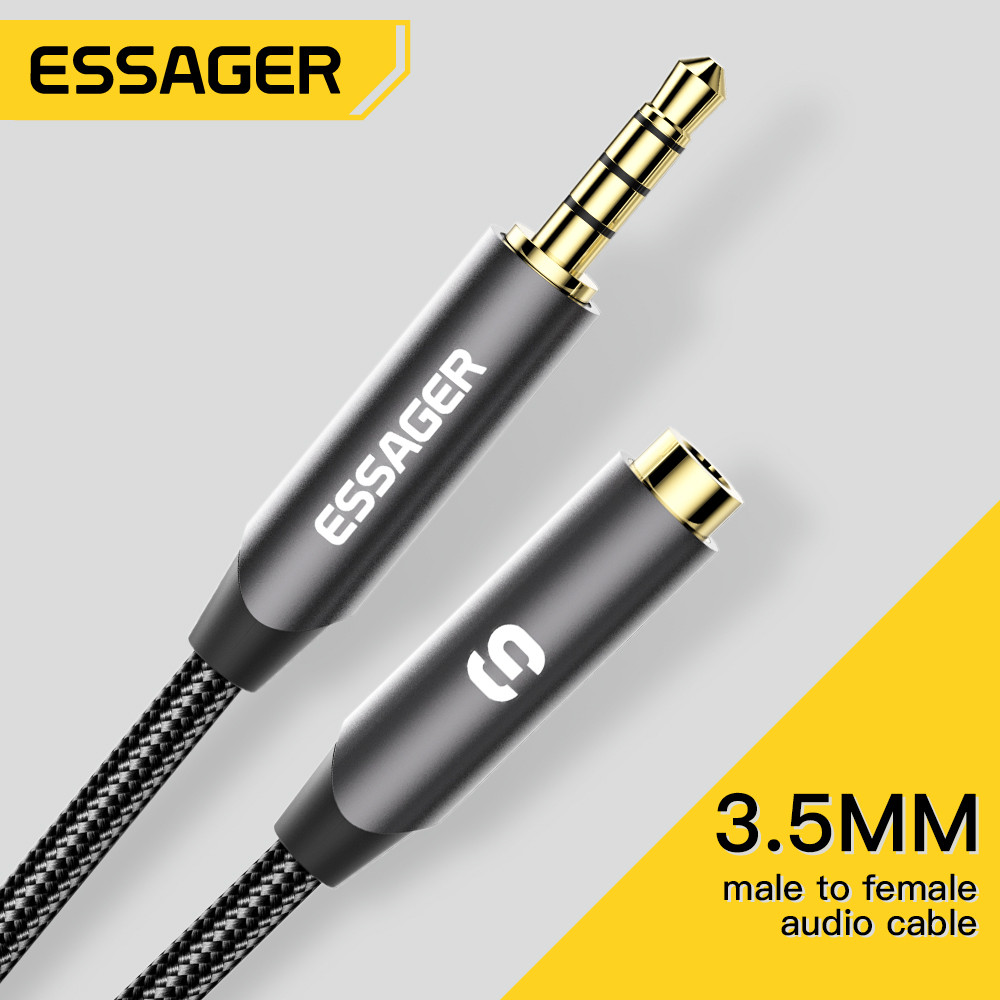 ESSAGER Headphone Extension Ca - Earphone Splitter Jack incelemesi ve fiyatı